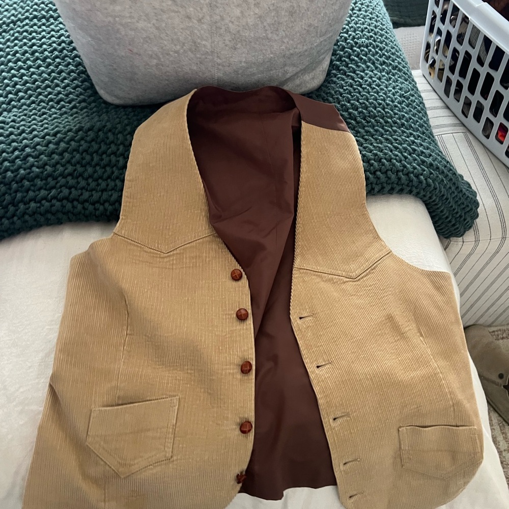 Corduroy Vest